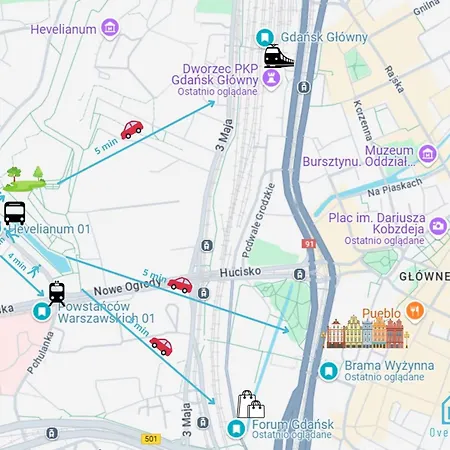 Cactus 10 Min To Old Town Gdansk,pkp & Shopping Mall Проживание в семье Гданьск